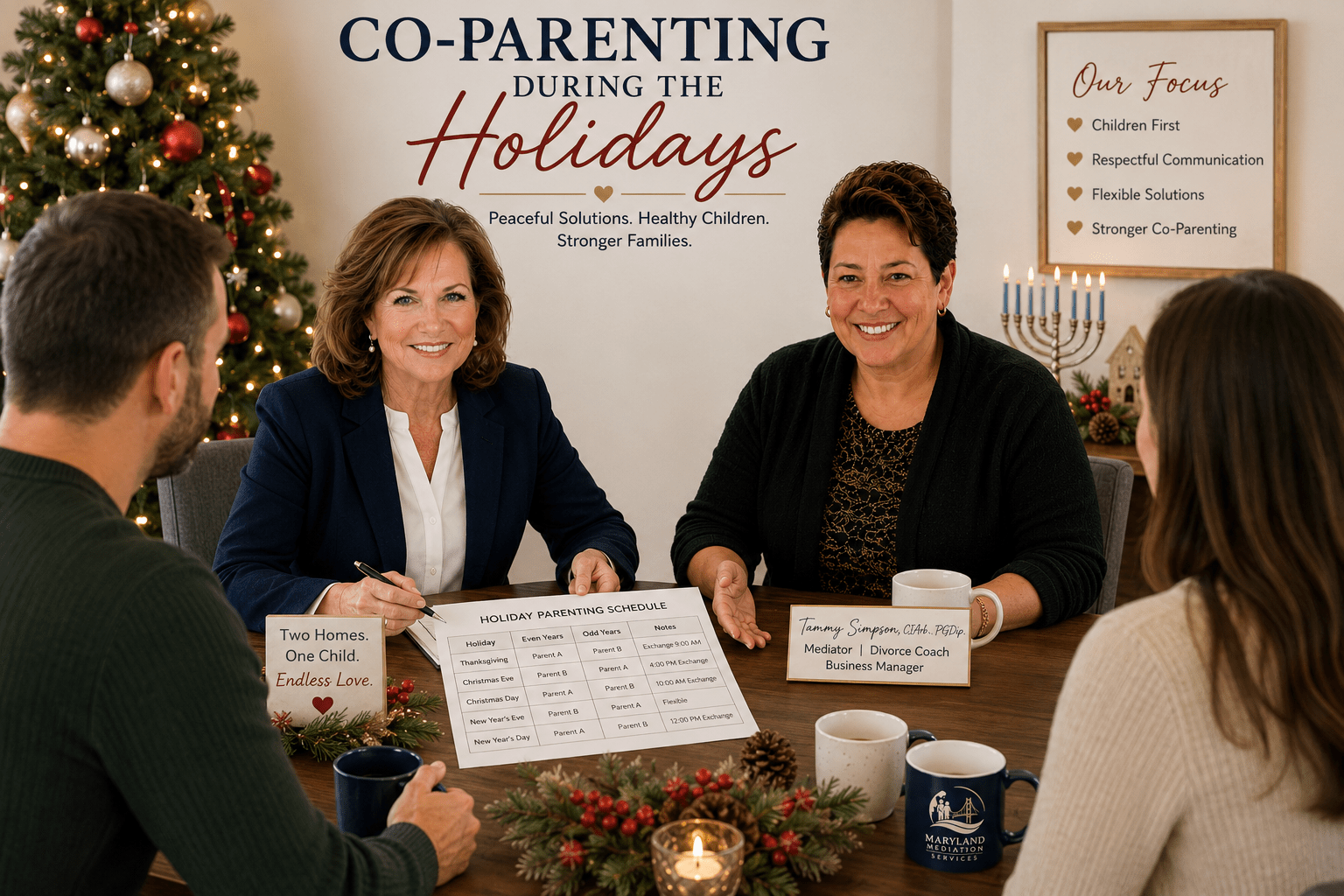 Co parenting during the holidays